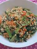 Soboro Style Tofu & Stir-Fried Vegetables