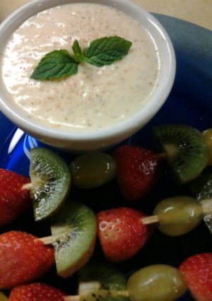 A picture of Pineapple Fruit Dip.