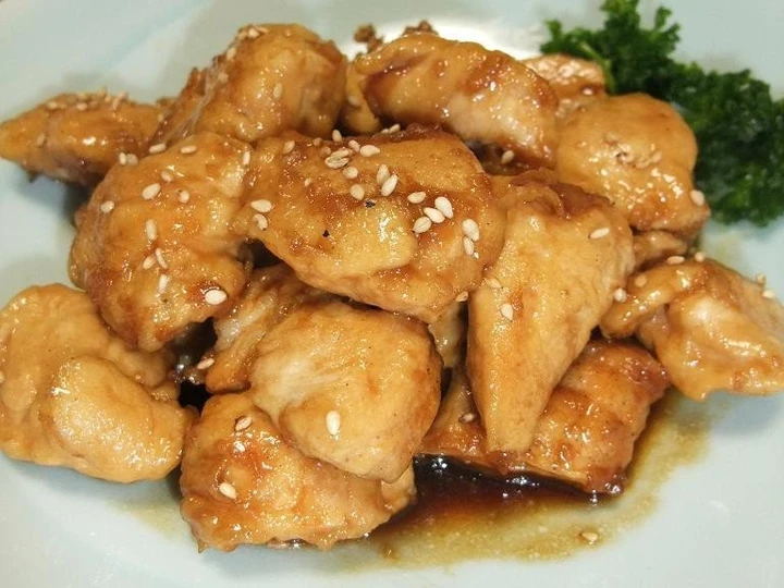 Easy Steps to Make Recipe Sweet and Salty Chicken Breast (or Chicken Tender) Lemon Stir Fry that is Can Pamper Your Tongue, Appealing}