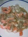 Merluza con Langostinos en Salsa Verde. Mambo Touch