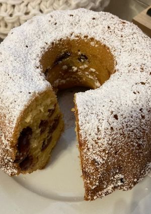 Meggyes - brownie oreos kuglóf. 🍒🍪 recept fotója