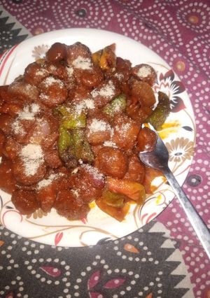 सोया चिली (Soya chilli recipe in hindi) रेसिपी मुख्य फोटो