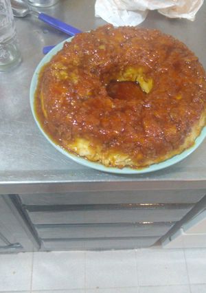 Una foto de Budín de pan