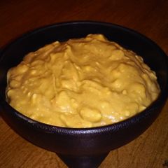 A picture of Avocado cottage cheese dip.