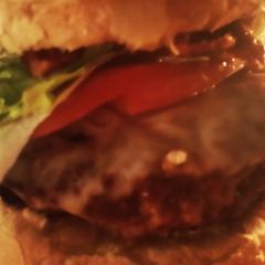 Chicken-Fried Jalapenos and Bacon Onion Burger with Spicy Mayonnaise A picture of Chicken-Fried Jalapenos and Bacon Onion Burger with Spicy Mayonnaise.