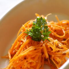 A picture of Easy! Carottes Rapees (Carrot Salad).