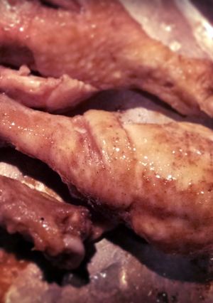 A picture of Sweet Sriracha Chicken.