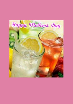 A picture of Mothers Day Lemonade.