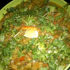 A picture of chana masala.