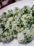 Udo Leaf Rice Balls