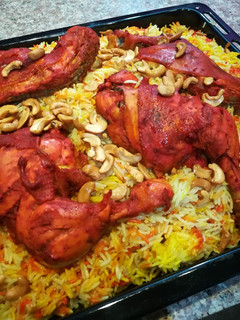 صورة لوصفة مندي الدجاج روعة