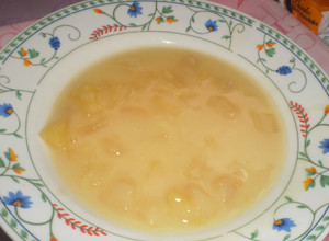 Fahéjas almaleves recept fotója