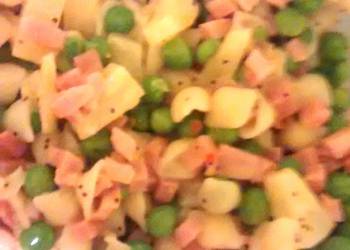 New Recipe Ham and Pineapple Pasta Salad Restaurant Style New Recipe Ham and Pineapple Pasta Salad Restaurant Style