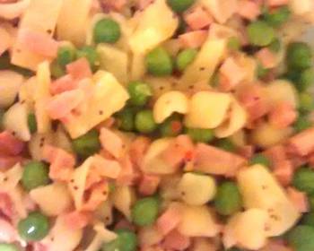 The New Way Make Recipe Ham and Pineapple Pasta Salad Delicious and Healthy