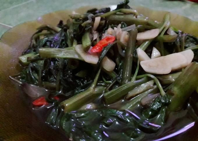 Tutorial Membuat Resep Tumis kangkung