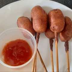 Mini Corn Dogs recipe রেসিপির প্রধান ছবি