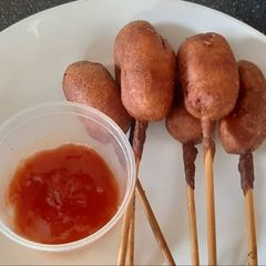 Mini Corn Dogs recipe A picture of Mini Corn Dogs recipe.