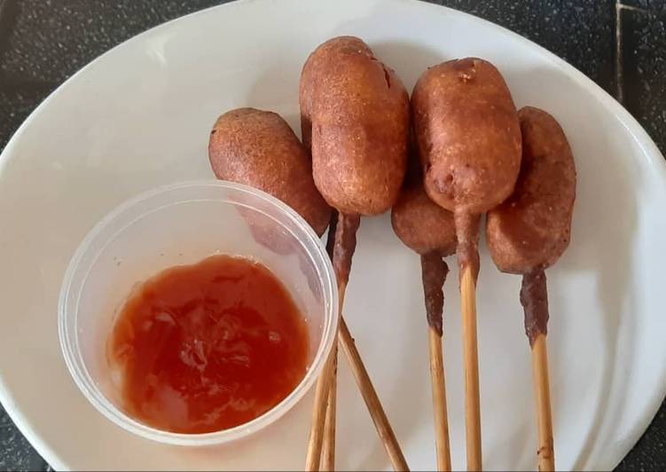 Recipe of Quick Mini Corn Dogs recipe