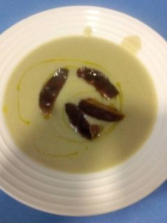 Una foto de Crema de alcachofa