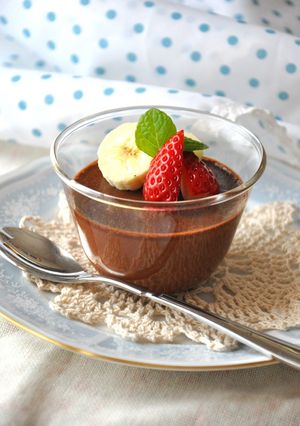 A picture of Rum & Chocolate Banana Pudding.