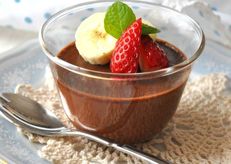 Step-by-Step Guide to Prepare Speedy Rum &amp; Chocolate Banana Pudding