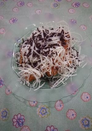 Foto resep Pisang pasir tabur keju susu