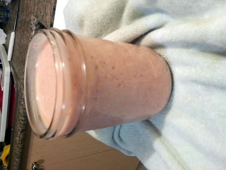 Recipe Strawberry, mango, banana smoothie the Delicious So Delicious