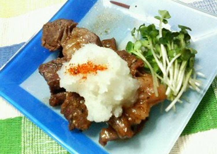Recipe of Quick Stir-Fry Beef with Gochujang, Garlic and Miso