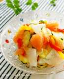 Refreshing Grapefruit and Daikon Radish Salad