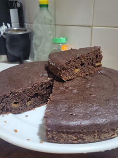 Una foto de Torta de chocolate con aceite