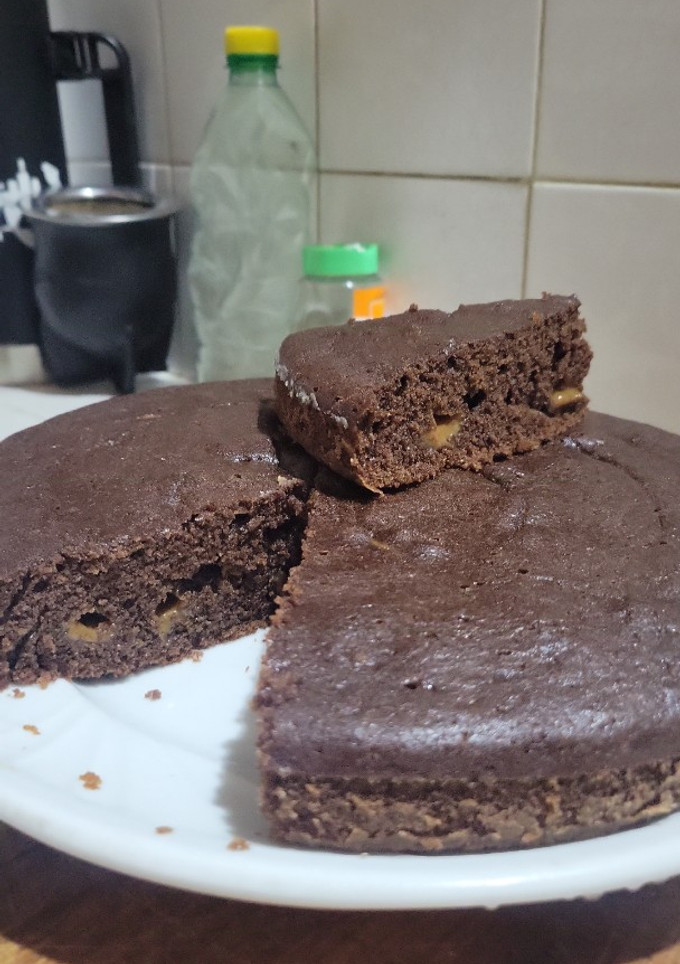 Una foto de Torta de chocolate con aceite