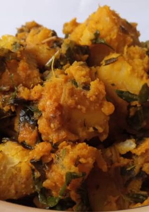 A picture of Sweet yam porriage.