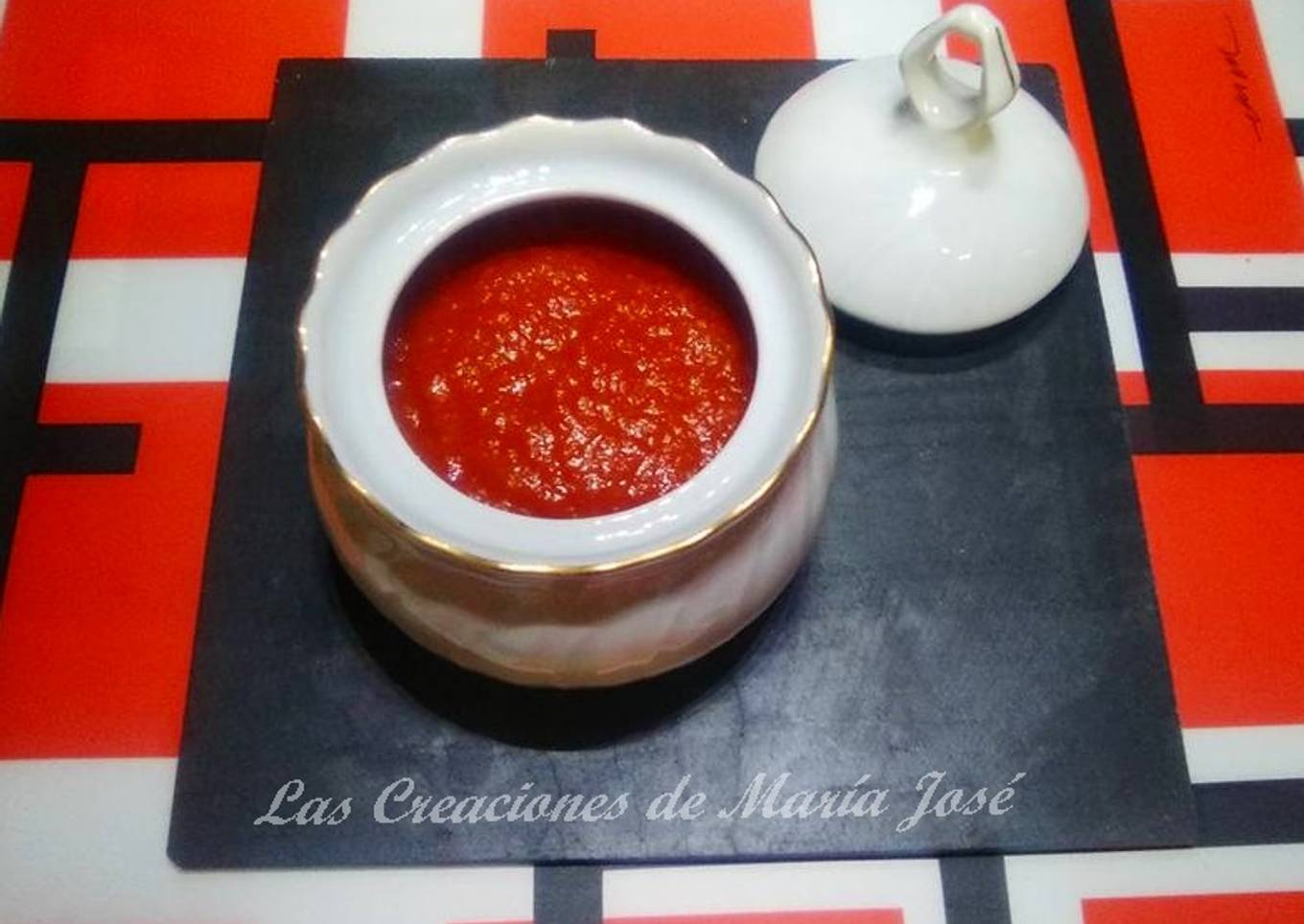 Tomate frito casero, en Monsieur Cuisine