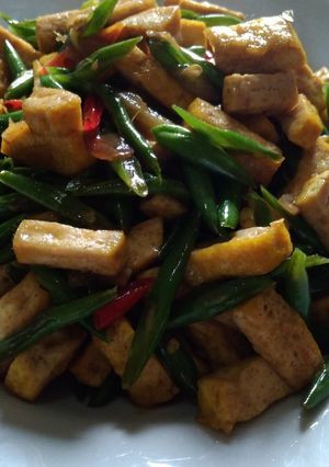 Foto resep Tumis Buncis Tahu Pedas