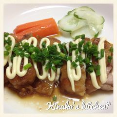 A picture of Leek and Mayonnaise Chicken.