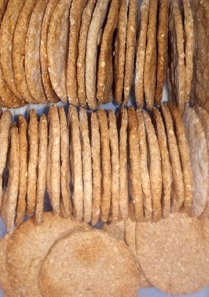 Una foto de Galletitas de harina integral y semillas