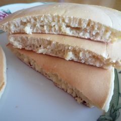 A picture of Pancakes Made Without Eggs or Oil.