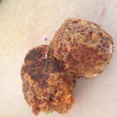 Sweet Potato Quinoa Balls A picture of Sweet Potato Quinoa Balls.