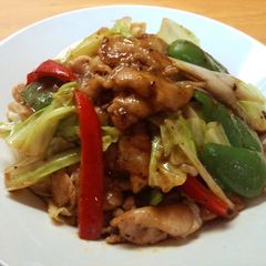 A picture of Our Family Recipe for Sichuan Style Twice-Cooked Pork.