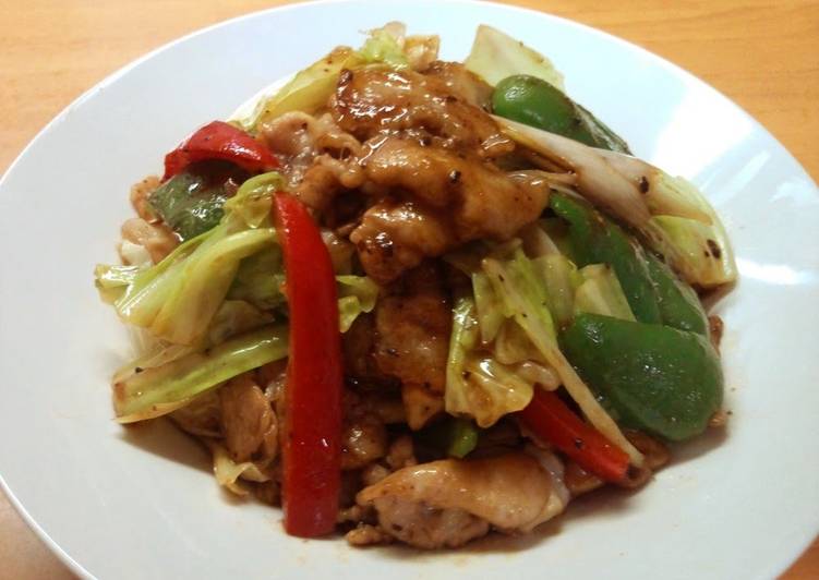 Recipe of Super Quick Homemade Our Family Recipe for Sichuan Style Twice-Cooked Pork