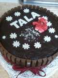 Chocolate Cake with Kit-kat