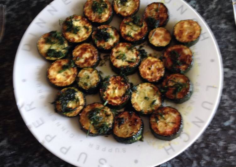 Recipe of Homemade Garlic And Dill Zucchini