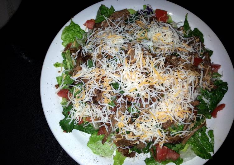 My Kids Love Mexican roast beef salad