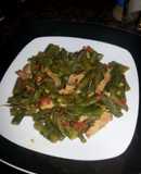 HCG diet meal 1: chicken and string beans