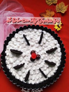 Foto resep No Bake - Oreo Milo Chocolate Pie