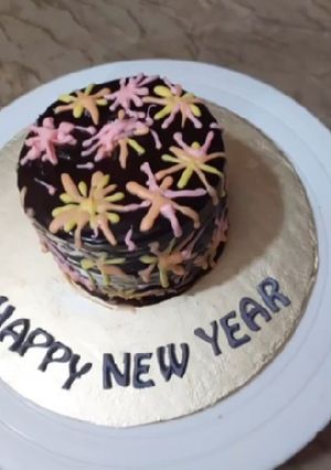 A picture of New Year Mini Cake 2023.
