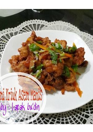 Foto resep Cumi Kriuk Asem Manis