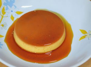 รูปของ คาราเมลคัสตาร์ดง่ายๆ ไม่ใช้เตาอบ l ขนมหวานสูตรนึ่ง