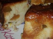 Una foto de budín de batata