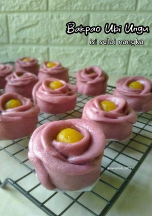 Foto resep Bakpao Ubi Ungu Isi Selai Nangka